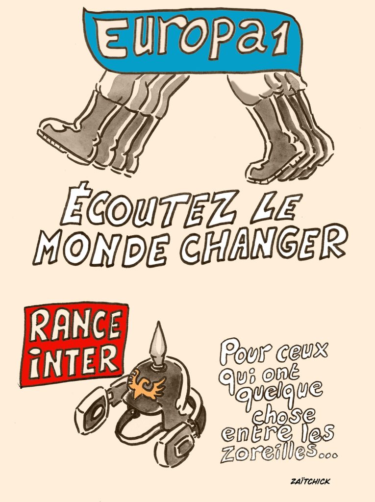 dessin presse humour campagne électorale image drôle propagande médias