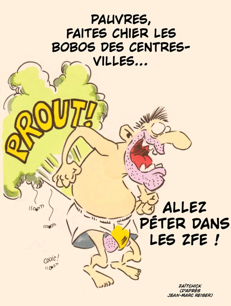 dessin presse humour Gros Dégueulasse image drôle ZFE