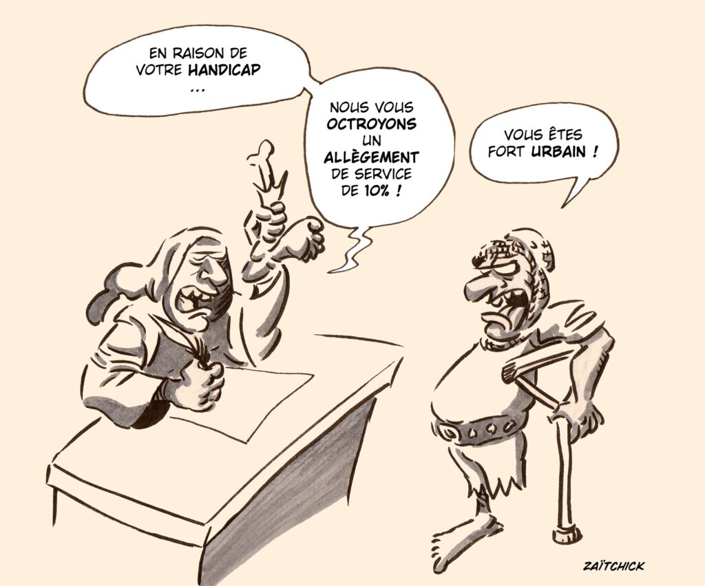 dessin presse humour handicap image drôle insertion professionnelle