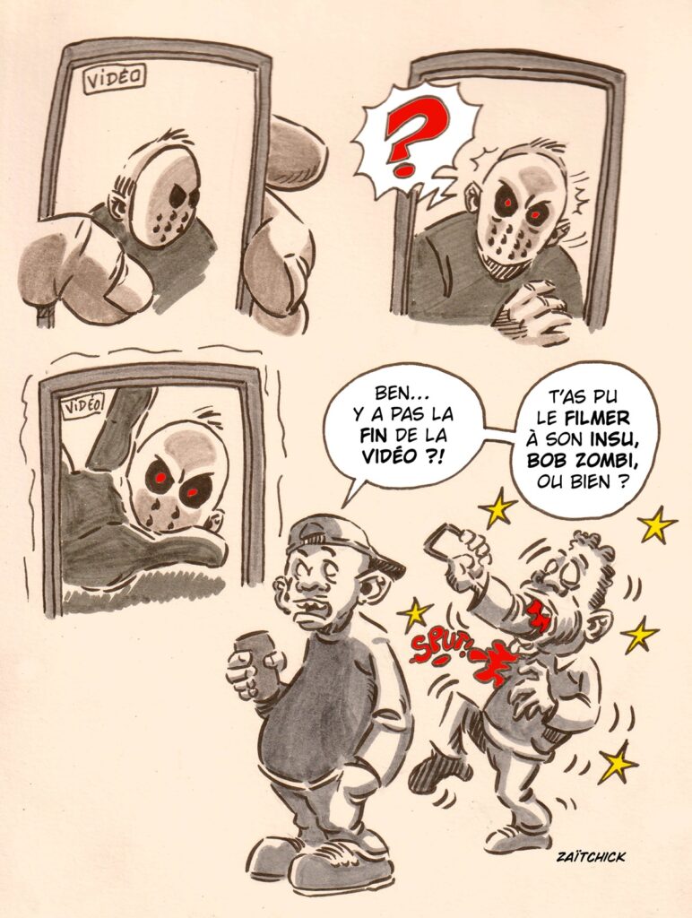 dessin presse humour Bob Zombi image drôle droit à l’image