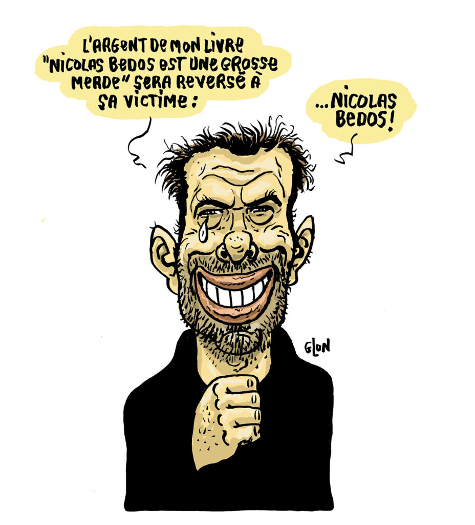 dessin presse humour livre image drôle Nicolas Bedos