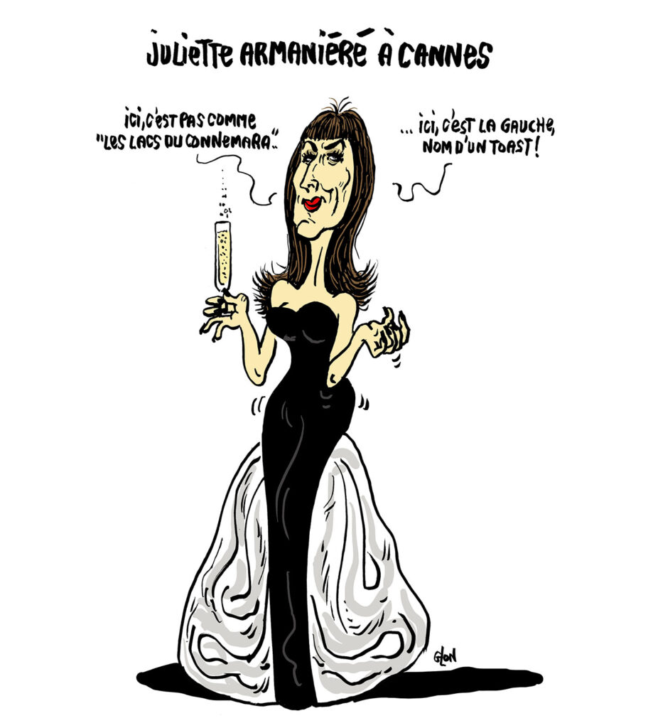 dessin presse humour Juliette Armanet image drôle festival de Cannes